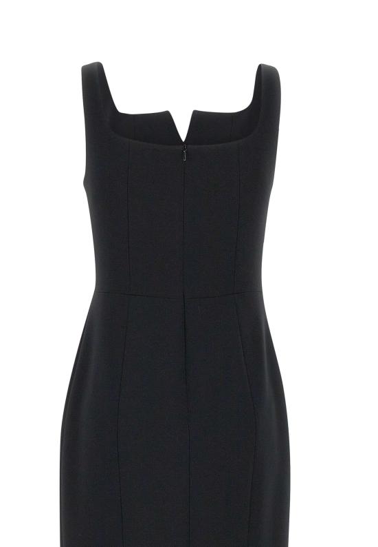 25SS 막스마라 스튜디오 미디 원피스 2516221051600 001 Black - MAX MARA STUDIO