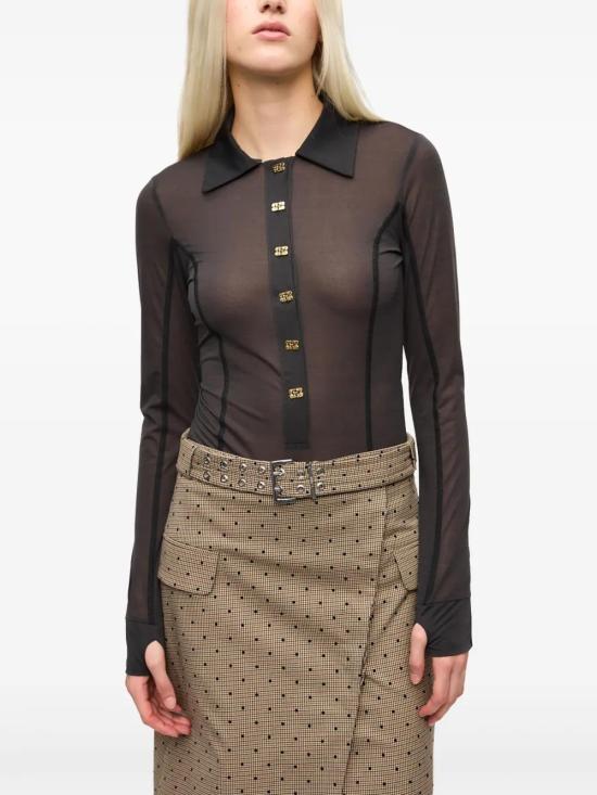  가니 폴로 티셔츠 T4241 - GANNI