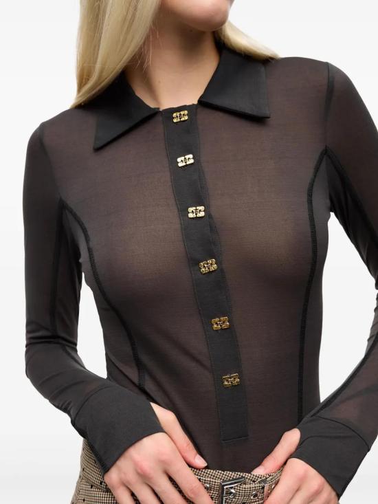  가니 폴로 티셔츠 T4241 - GANNI