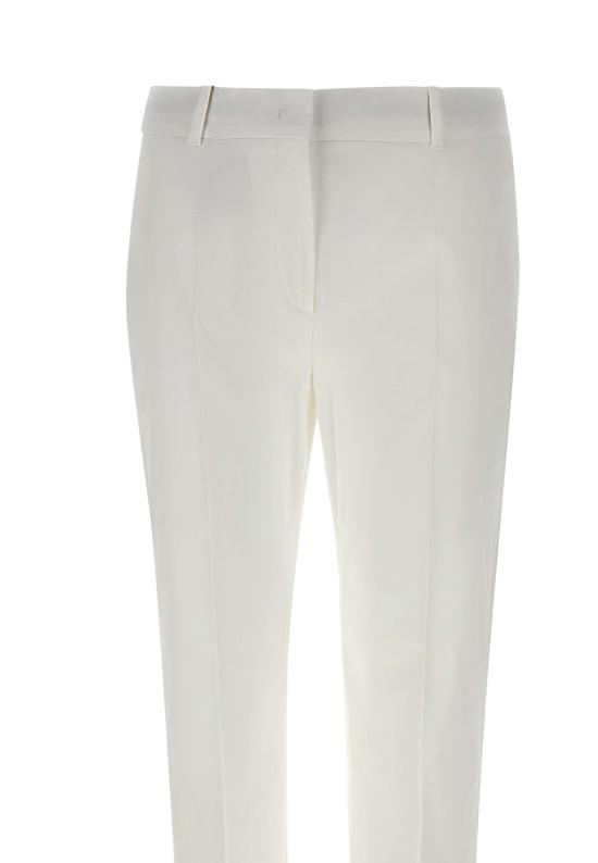 25SS 막스마라 스튜디오 스트레이트 팬츠 2516131022600 001 White - MAX MARA STUDIO