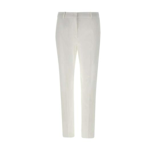 25SS 막스마라 스튜디오 스트레이트 팬츠 2516131022600 001 White - MAX MARA STUDIO