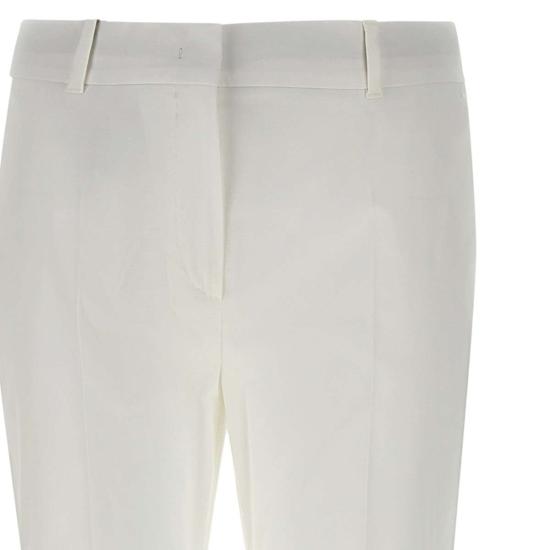 25SS 막스마라 스튜디오 스트레이트 팬츠 2516131022600 001 White - MAX MARA STUDIO