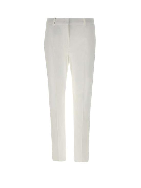 25SS 막스마라 스튜디오 스트레이트 팬츠 2516131022600 001 White - MAX MARA STUDIO