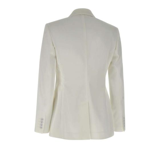 25SS 막스마라 스튜디오 수트 자켓 2516041062600 001 White - MAX MARA STUDIO