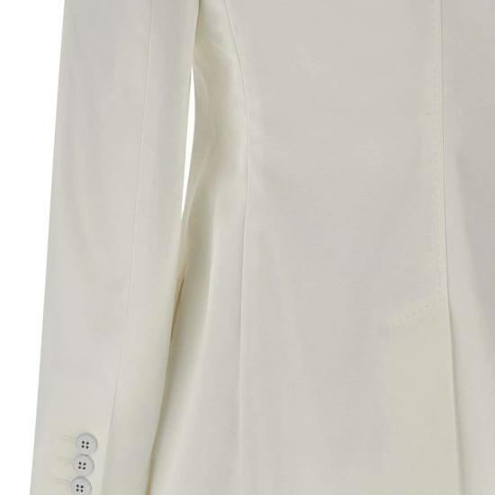 25SS 막스마라 스튜디오 수트 자켓 2516041062600 001 White - MAX MARA STUDIO