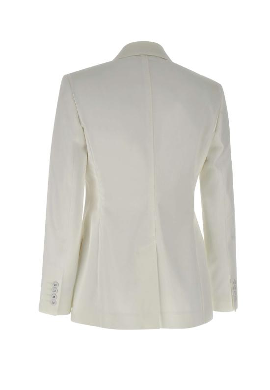 25SS 막스마라 스튜디오 수트 자켓 2516041062600 001 White - MAX MARA STUDIO