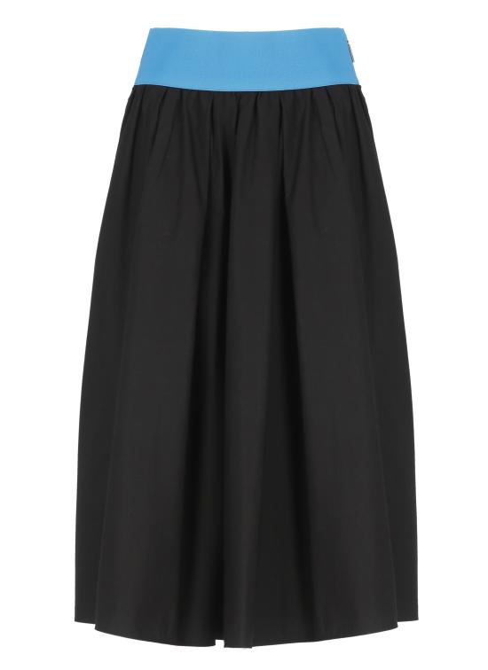 25SS 엠에스지엠 미디 스커트 3842MDD09 25731599 Black