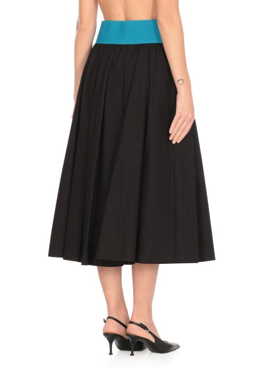 25SS 엠에스지엠 미디 스커트 3842MDD09 25731599 Black - MSGM