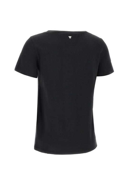 25SS 위켄드막스마라 반팔 티셔츠 2515971011600 003 Black - WEEKEND MAX MARA