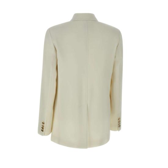 25SS 막스마라 스튜디오 수트 자켓 2516041071600 010 White - MAX MARA STUDIO