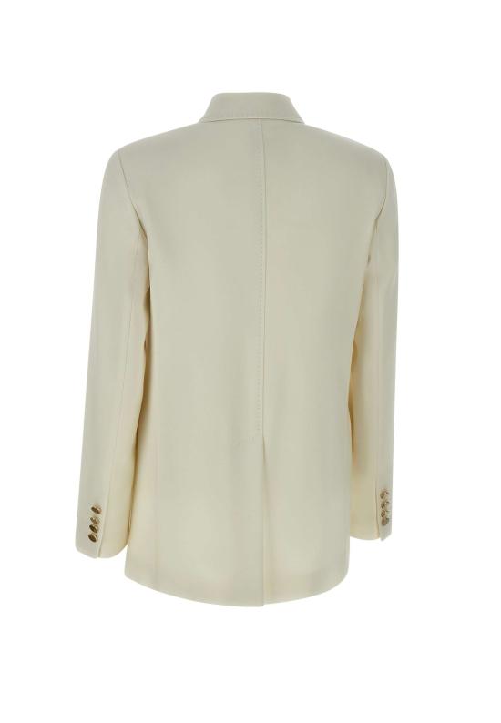 25SS 막스마라 스튜디오 수트 자켓 2516041071600 010 White - MAX MARA STUDIO
