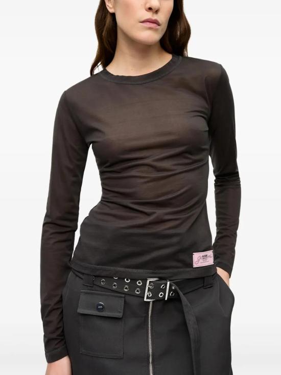  가니 긴팔 티셔츠 T4242 - GANNI