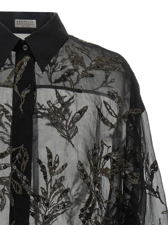 25SS 브루넬로 쿠치넬리 블라우스/셔츠 MF940HH626C101 - BRUNELLO CUCINELLI