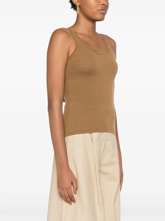  막스마라 민소매 티셔츠 2421366272 camel - MAX MARA