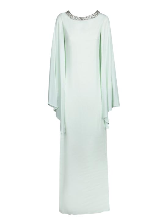 25SS 아멘쿠튀르 롱 원피스 AMS25700 C52 Green