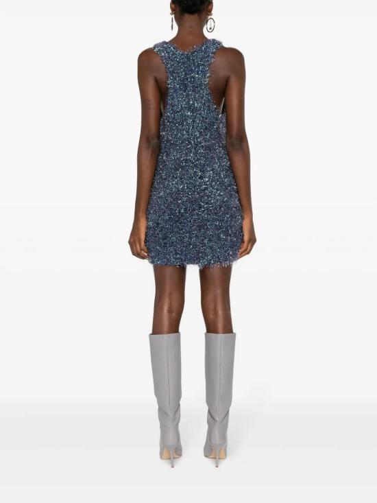  이자벨마랑 미디 원피스 RO0295FAA4L10I dark purple - ISABEL MARANT