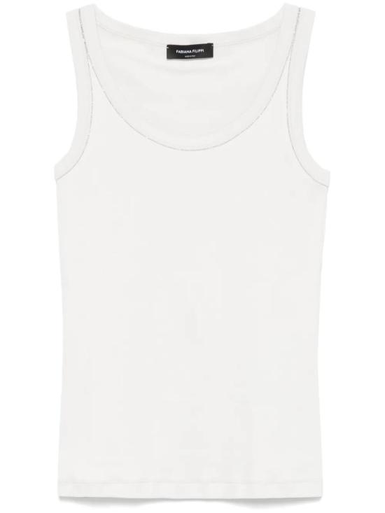  파비아나 필리피 민소매 티셔츠 JED265F150L1800000 grey