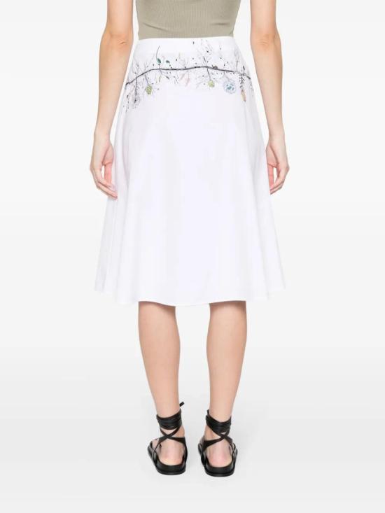  파비아나 필리피 숏 스커트 GND274F701H4720000 white - FABIANA FILIPPI