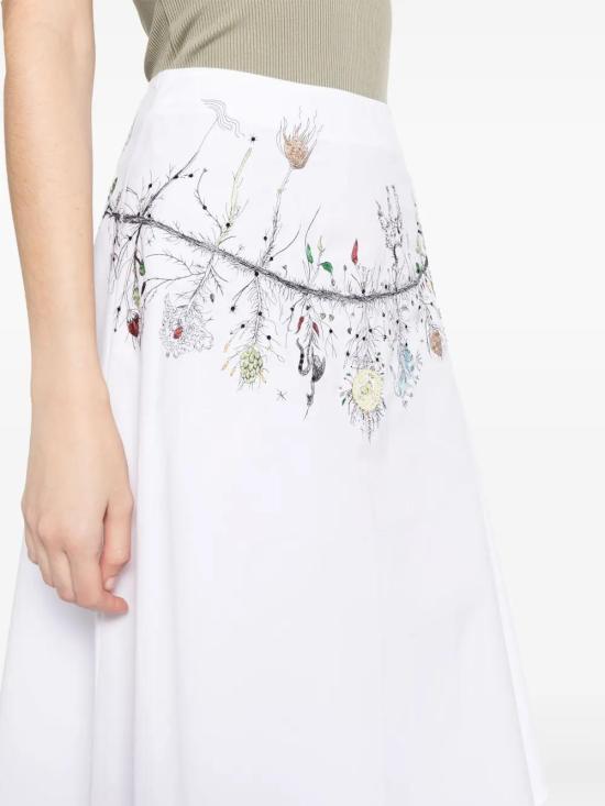  파비아나 필리피 숏 스커트 GND274F701H4720000 white - FABIANA FILIPPI