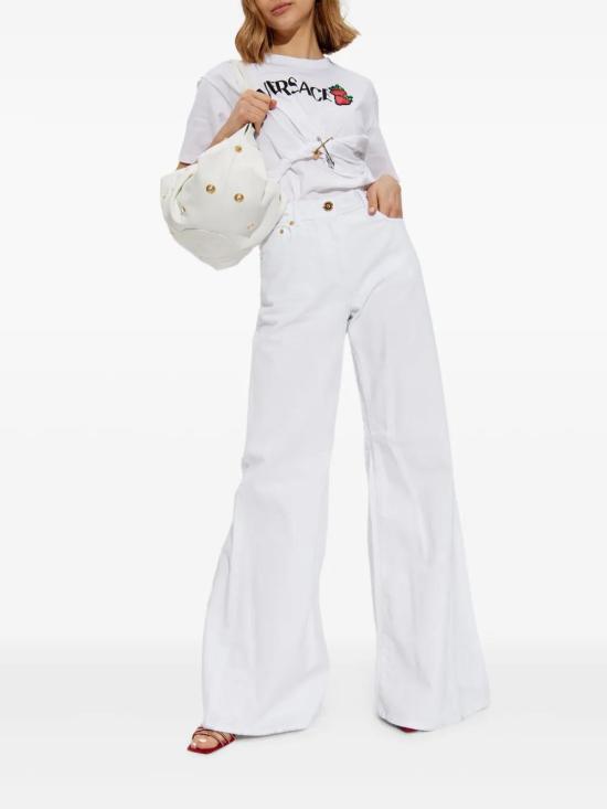  베르사체 반팔 티셔츠 10189711A13614 white - VERSACE