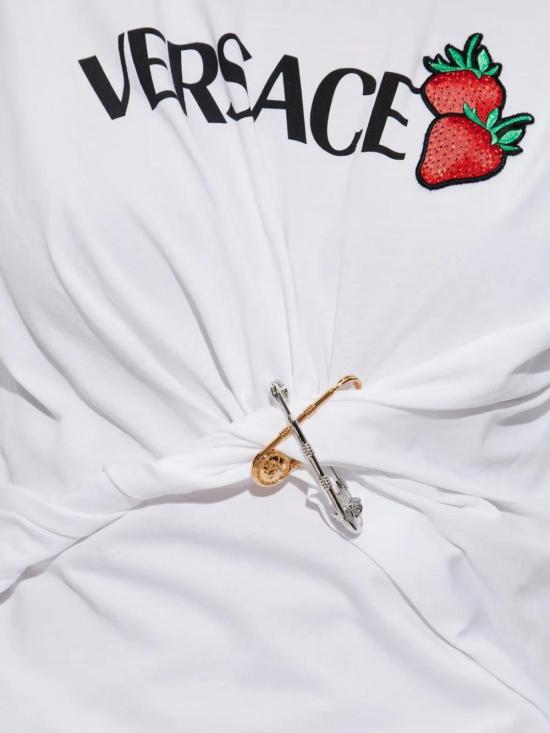  베르사체 반팔 티셔츠 10189711A13614 white - VERSACE