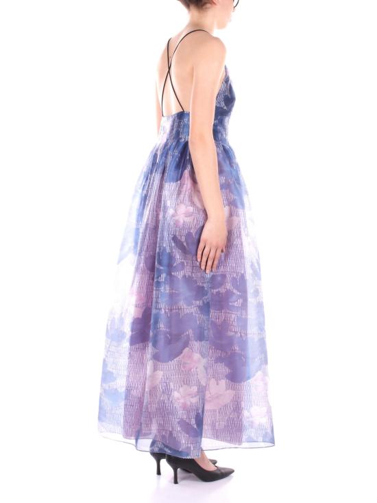 25SS 엠포리오 아르마니 롱 원피스 EW001537TE13527 P4004 MultiColour - EMPORIO ARMANI