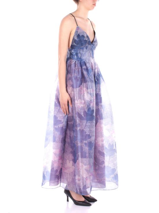 25SS 엠포리오 아르마니 롱 원피스 EW001537TE13527 P4004 MultiColour - EMPORIO ARMANI