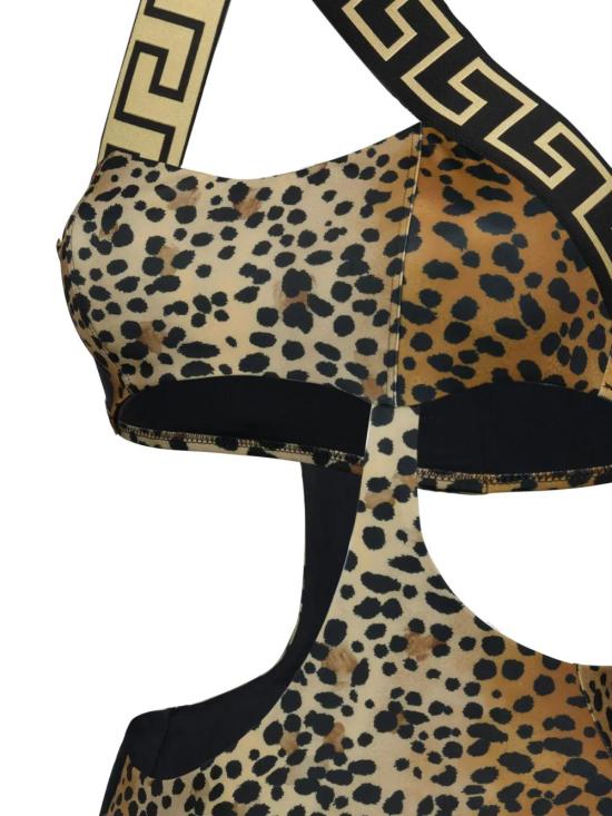  베르사체 원피스 수영복 ABD011081A13661 brown - VERSACE