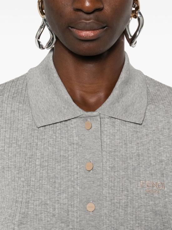 25SS 펜디 반팔 티셔츠 FS9713 ASMJF1RX3 Grey - FENDI