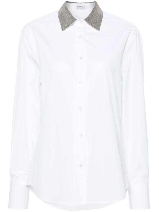  브루넬로 쿠치넬리 셔츠 MH772NL906C6159 white