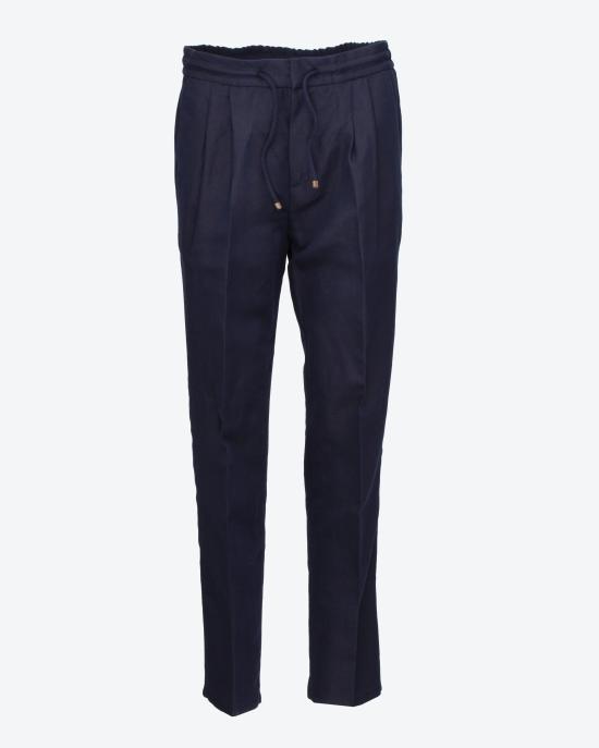 25SS 브루넬로 쿠치넬리 스트레이트 팬츠 MH255E1710 C2485 BLU - BRUNELLO CUCINELLI