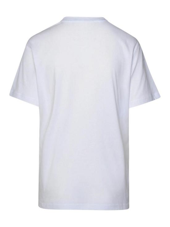  모스키노 반팔 티셔츠 071305411001 White - MOSCHINO