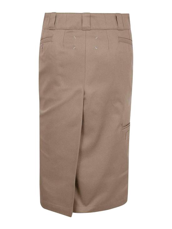  마르지엘라 미디 스커트 S51ME0028S54042096114 Brown - MAISON MARGIELA
