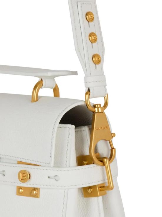  발망 토트백 DN0DB526LPOS white - BALMAIN