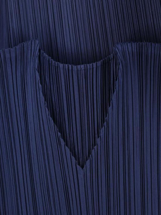 25SS 플리츠플리즈 미디 원피스 PP56JT12275 NAVY DOM - PLEATS PLEASE