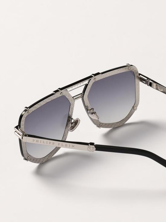 25FW 필립 플레인 선글라스 SPP132 0K07 Black - PHILIPP PLEIN