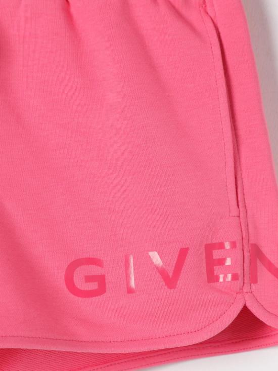 25FW [키즈] 지방시 쇼츠/버뮤다 H30795 488 Red - GIVENCHY