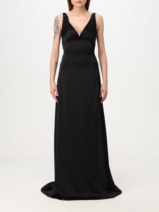 25SS 디스퀘어드2 롱 원피스 S75CV0872S60581 900 Black