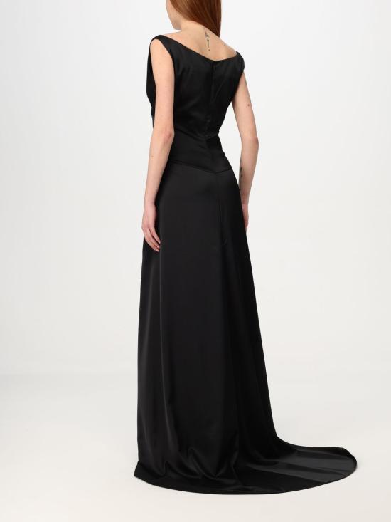 25SS 디스퀘어드2 롱 원피스 S75CV0872S60581 900 Black - DSQUARED2