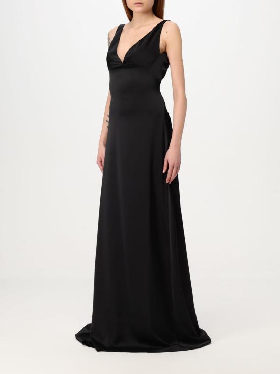 25SS 디스퀘어드2 롱 원피스 S75CV0872S60581 900 Black - DSQUARED2