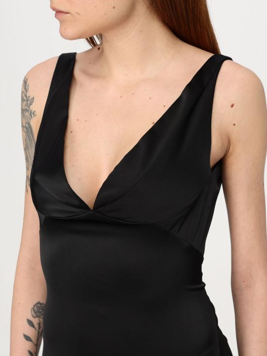 25SS 디스퀘어드2 롱 원피스 S75CV0872S60581 900 Black - DSQUARED2