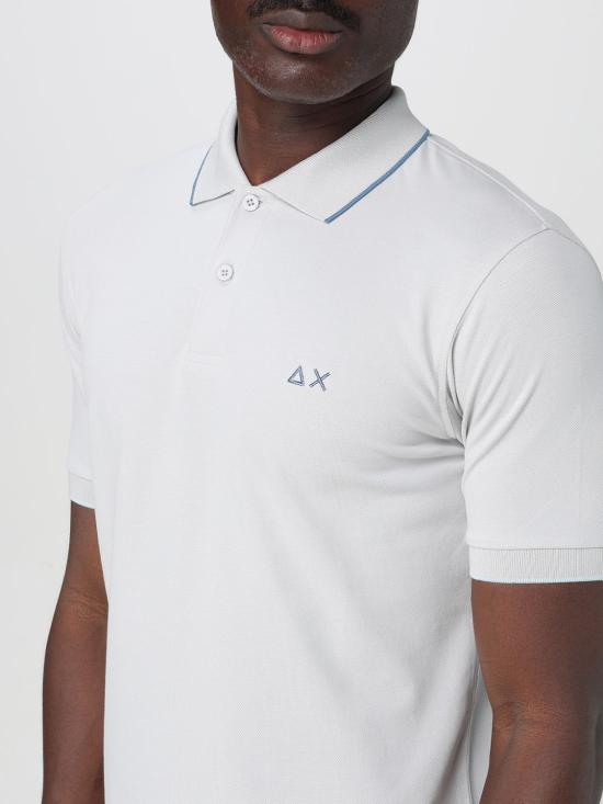 25FW 썬 68 폴로 티셔츠 A35110 06 Grey - SUN 68