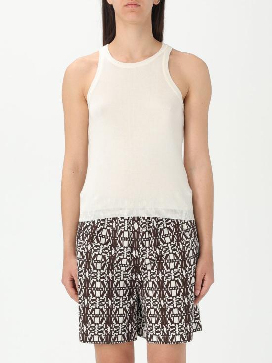 25FW 막스마라 민소매 티셔츠 2511361062600 001 Ivory