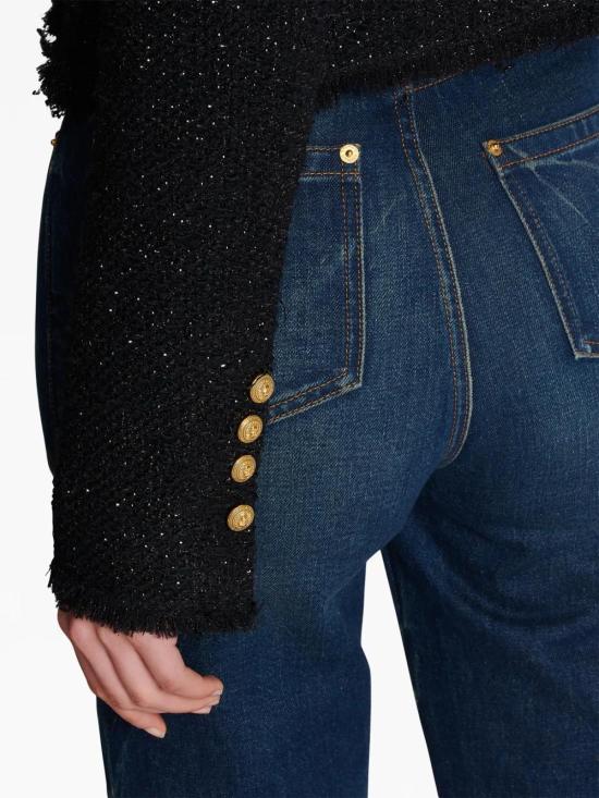  발망 자켓 BF0SK560XF90 black - BALMAIN