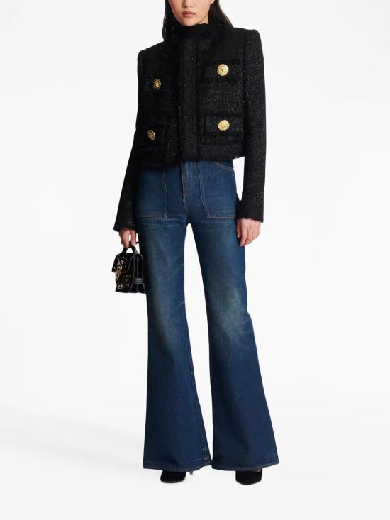  발망 자켓 BF0SK560XF90 black - BALMAIN