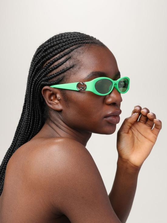 25FW 구찌 선글라스 GG1660S 005 Green - GUCCI