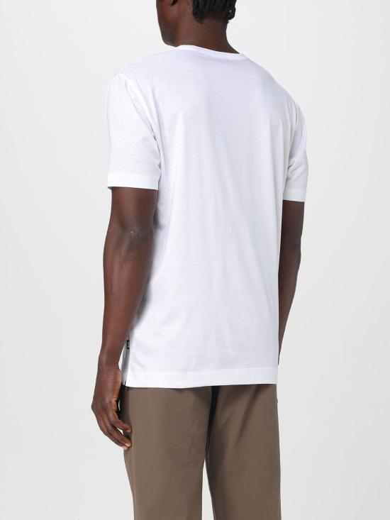 25FW 보스 반팔 티셔츠 50513674 100 White - BOSS