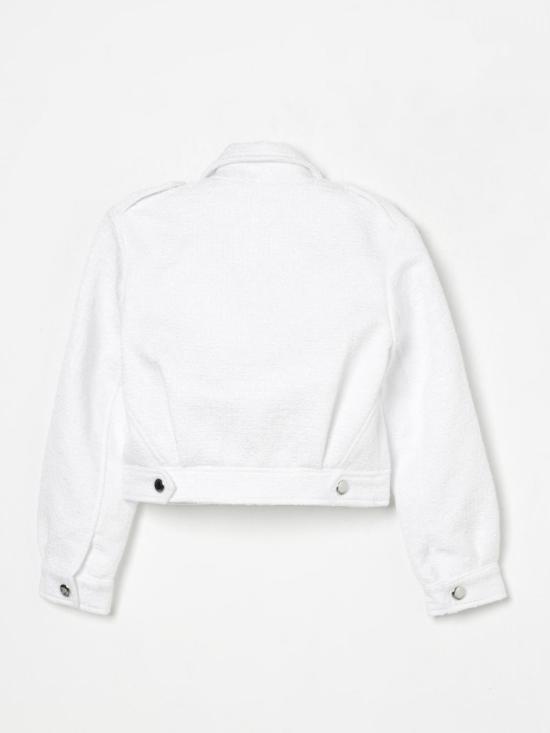 25FW [키즈] 지방시 캐주얼 자켓 H30819 10P White - GIVENCHY