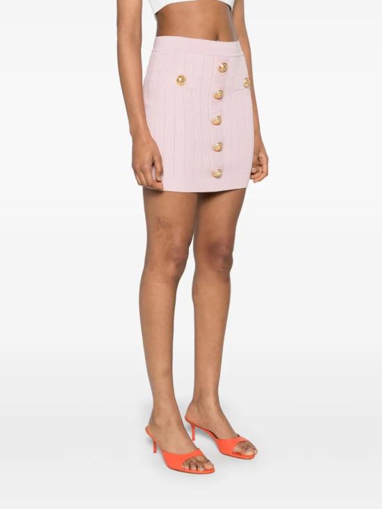  발망 숏팬츠 DF1LB290KB07 pink - BALMAIN