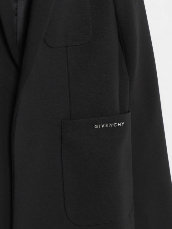 25FW [키즈] 지방시 캐주얼 자켓 H30821 09B Black - GIVENCHY